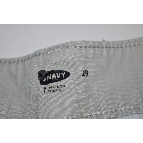 Old Navy Cargo Shorts Men's Sz 29 Beige Cotton Casual Work wear - Picture 3 of 5